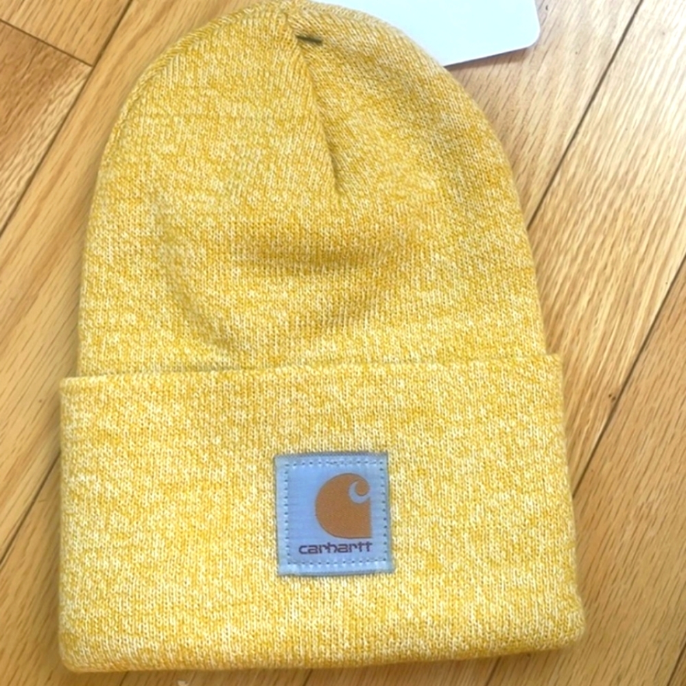 Yellow Carhartt Beanie